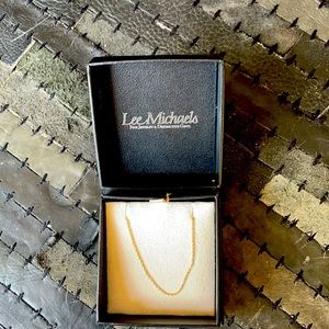 18” solid yellow gold 14k chain NWT
